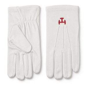 ILLUMINATI MENS WHITE GLOVES